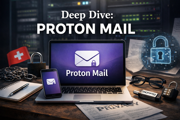Proton Mail deep dive showing secure, encrypted email with privacy-focused features and a clean inbox interface